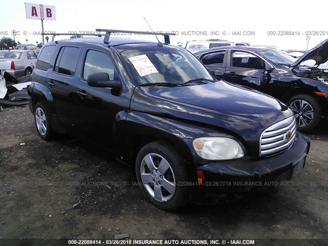 3GNDA13D78S584430 - 2008 CHEVROLET HHR LS BLACK photo 1