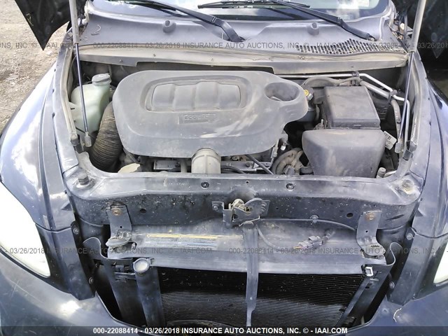 3GNDA13D78S584430 - 2008 CHEVROLET HHR LS BLACK photo 10
