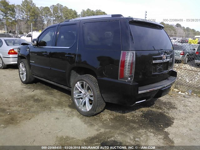 1GYS4CEF1DR203759 - 2013 CADILLAC ESCALADE PREMIUM BLACK photo 3