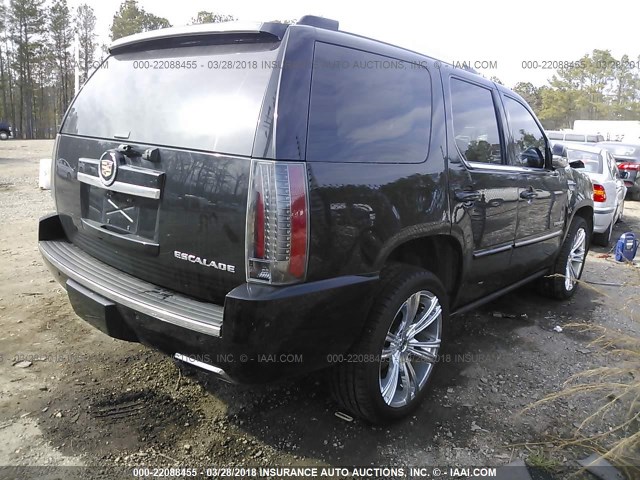 1GYS4CEF1DR203759 - 2013 CADILLAC ESCALADE PREMIUM BLACK photo 4