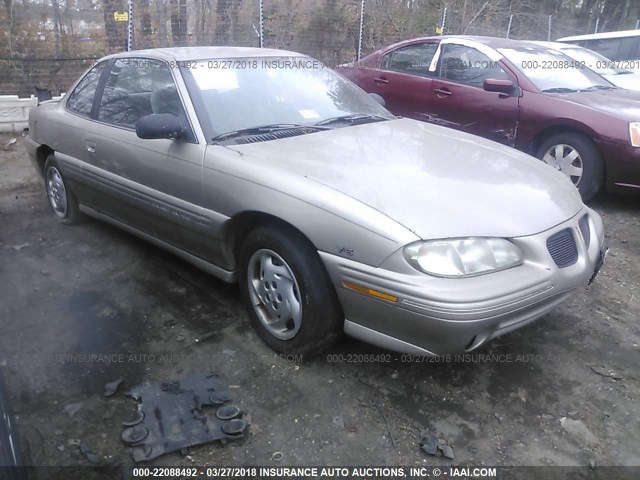 1G2NE12M0WC761779 - 1998 PONTIAC GRAND AM SE BEIGE photo 1