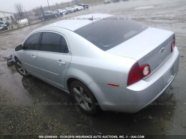1G1ZC5EU4BF303072 - 2011 CHEVROLET MALIBU 1LT 银色 照片 3