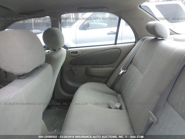 2T1BR12E0YC369875 - 2000 TOYOTA COROLLA VE/CE/LE 黑色 照片 8