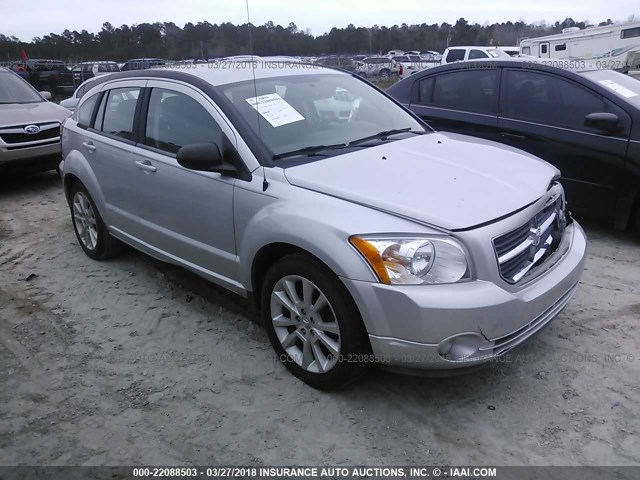 1B3CB5HA5BD231409 - 2011 DODGE CALIBER HEAT SILVER photo 1