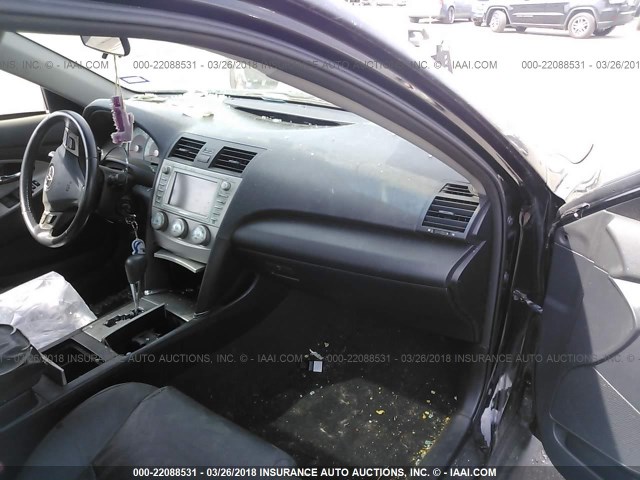 4T1BE46K59U876588 - 2009 TOYOTA CAMRY SE/LE/XLE BLACK photo 5
