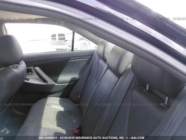 4T1BE46K59U876588 - 2009 TOYOTA CAMRY SE/LE/XLE BLACK photo 8