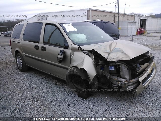 1GNDV23L26D123117 - 2006 CHEVROLET UPLANDER LS TAN photo 1