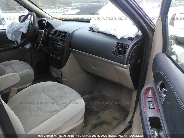 1GNDV23L26D123117 - 2006 CHEVROLET UPLANDER LS TAN photo 5