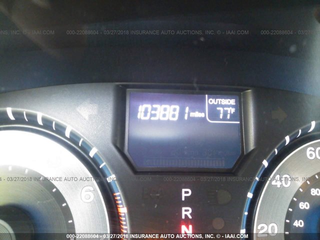 5FNRL5H61BB032593 - 2011 HONDA ODYSSEY EXL იასამნისფერი ფოტო 7