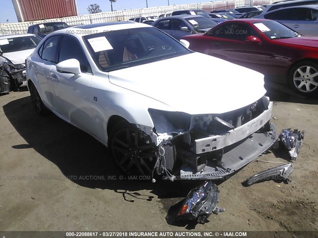 JTHBA1D24G5026975 - 2016 LEXUS IS 200T WHITE photo 1