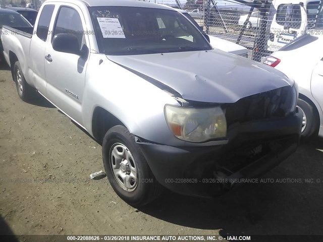 5TETX22N85Z082841 - 2005 TOYOTA TACOMA ACCESS CAB Silber Foto 6