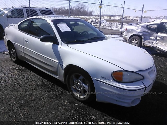 1G2NW12E33C319547 - 2003 PONTIAC GRAND AM GT WHITE photo 1