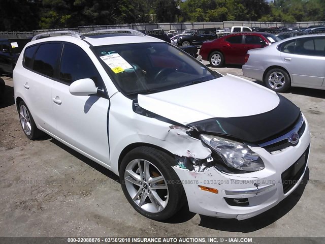 KMHDC8AE3BU113711 - 2011 HYUNDAI ELANTRA TOURING GLS/SE WHITE photo 1