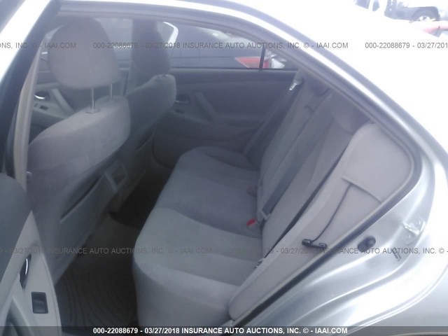 4T1BK46K57U514377 - 2007 TOYOTA CAMRY NEW GENERAT LE/XLE/SE SILVER photo 8