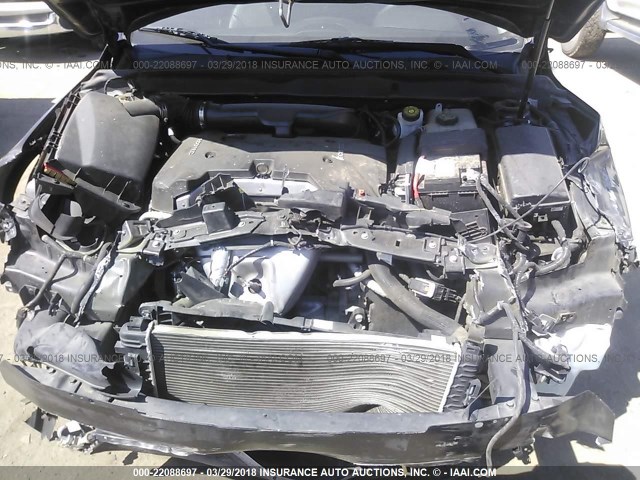 1G11H5SA4DF286611 - 2013 CHEVROLET MALIBU LTZ 灰色 照片 10