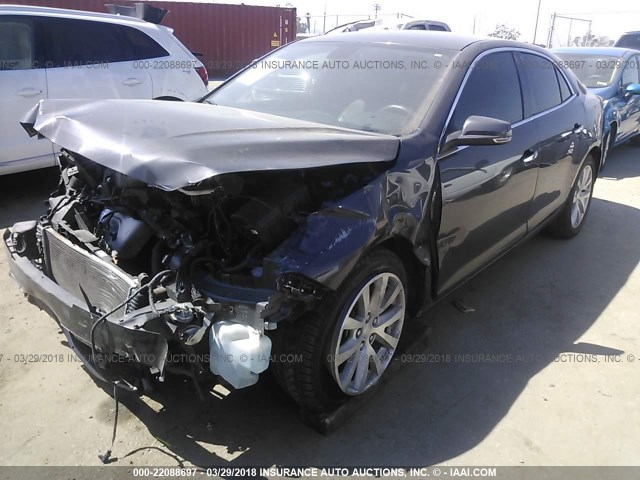 1G11H5SA4DF286611 - 2013 CHEVROLET MALIBU LTZ 灰色 照片 2