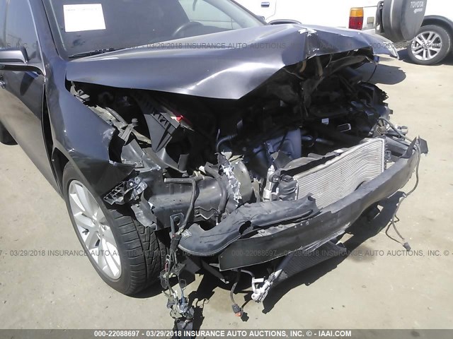 1G11H5SA4DF286611 - 2013 CHEVROLET MALIBU LTZ 灰色 照片 6