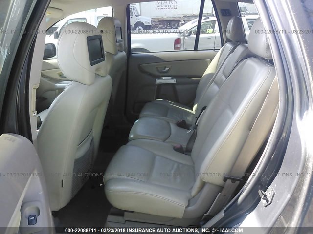 YV4CY592461265706 - 2006 VOLVO XC90 GRAY photo 8