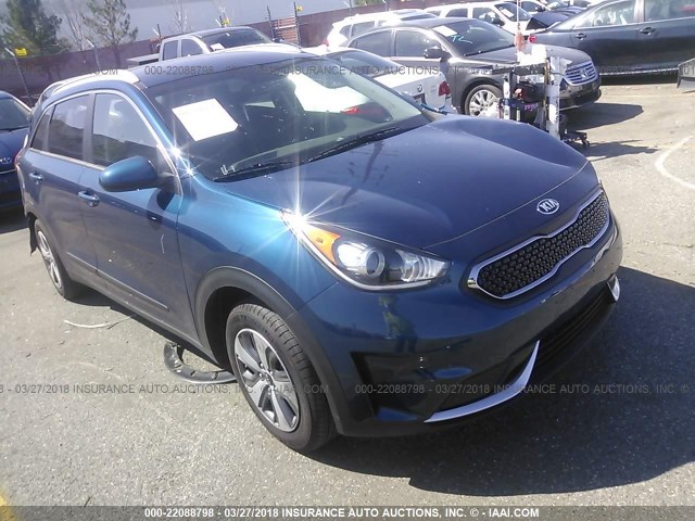 KNDCB3LC9H5096918 - 2017 KIA NIRO FE/LX BLUE photo 1