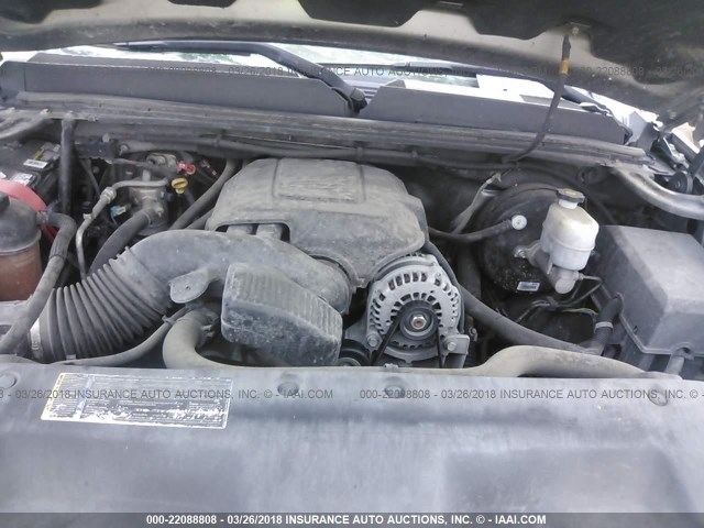 2GTEC19J781257736 - 2008 GMC SIERRA C1500 GRAY photo 10