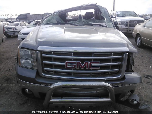 2GTEC19J781257736 - 2008 GMC SIERRA C1500 GRAY photo 6