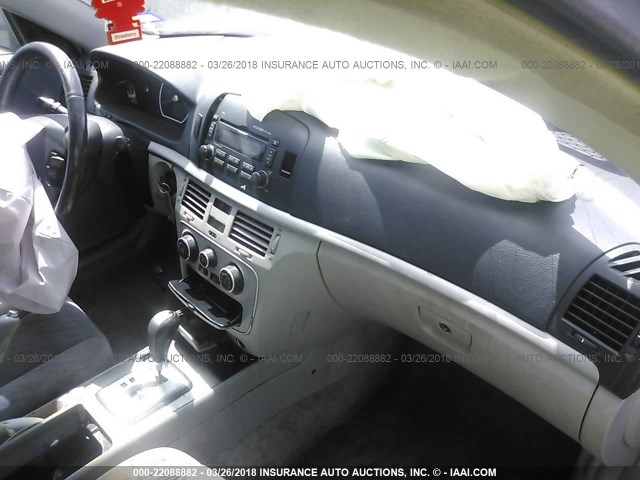 5NPET46C06H102836 - 2006 HYUNDAI SONATA GL GRAY photo 5