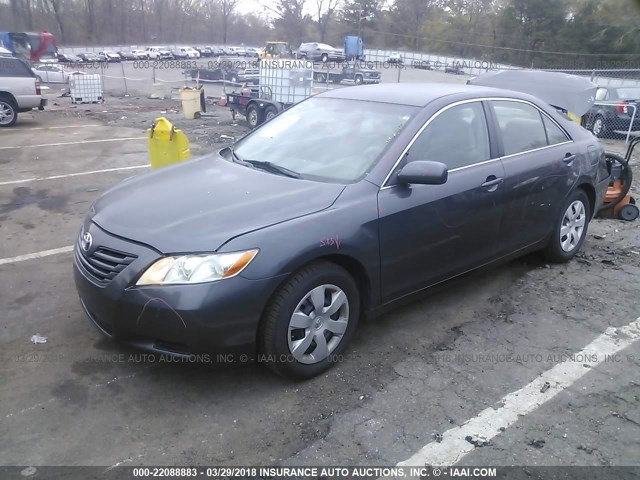 4T1BE46K89U303300 - 2009 TOYOTA CAMRY SE/LE/XLE Серый фото 2
