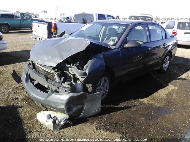 1G1ZS58F18F123041 - 2008 CHEVROLET MALIBU LS ნაცრისფერი ფოტო 2