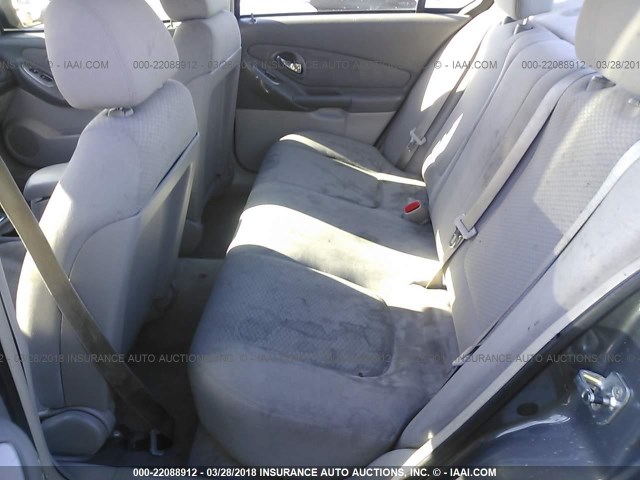 1G1ZS58F18F123041 - 2008 CHEVROLET MALIBU LS ნაცრისფერი ფოტო 8