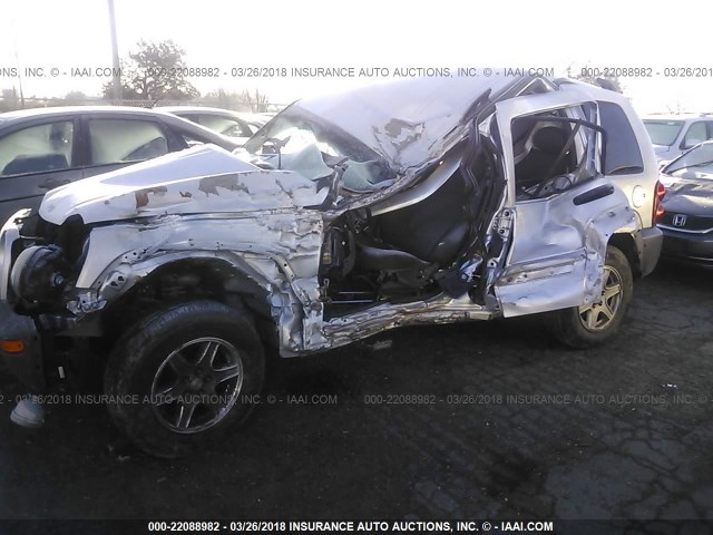 1J4GL48K43W678331 - 2003 JEEP LIBERTY SPORT/FREEDOM ვერცხლისფერი ფოტო 6