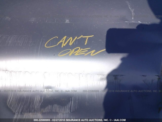 KL1TD52685B469291 - 2005 CHEVROLET AVEO LS SILVER photo 10