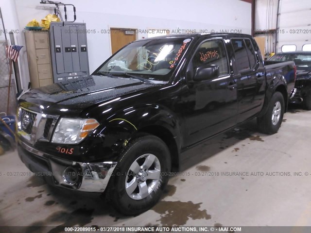 1N6AD07W09C420868 - 2009 NISSAN FRONTIER CREW CAB SE/LE/NISMO BLACK photo 2