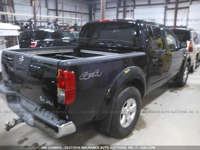 1N6AD07W09C420868 - 2009 NISSAN FRONTIER CREW CAB SE/LE/NISMO BLACK photo 4