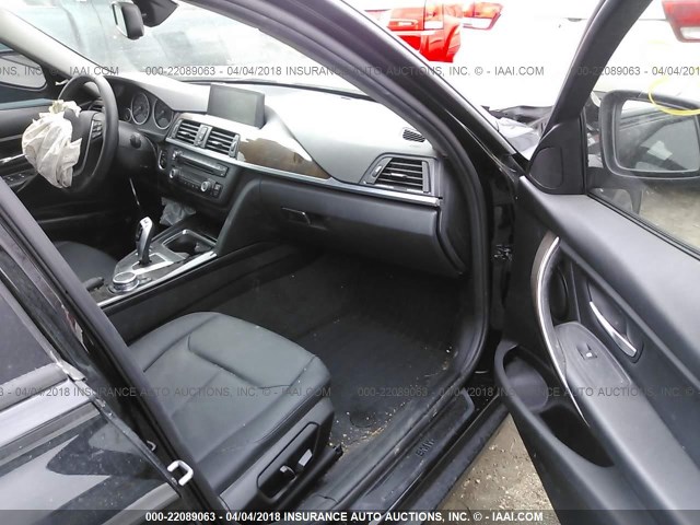 WBA3B5G5XFNS17330 - 2015 BMW 328 XI SULEV BLACK photo 5