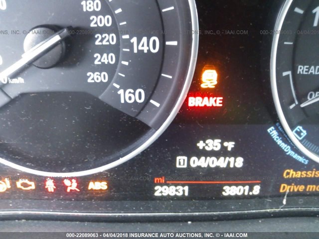 WBA3B5G5XFNS17330 - 2015 BMW 328 XI SULEV BLACK photo 7