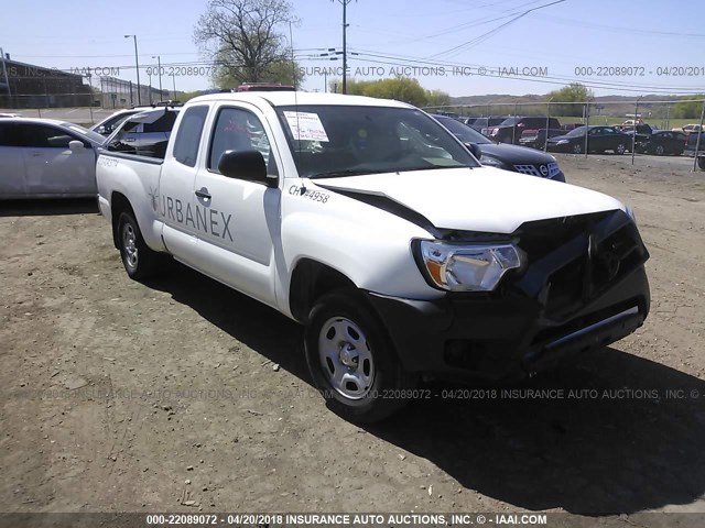 5TFTX4CN3FX059907 - 2015 TOYOTA TACOMA ACCESS CAB Weiß Foto 1