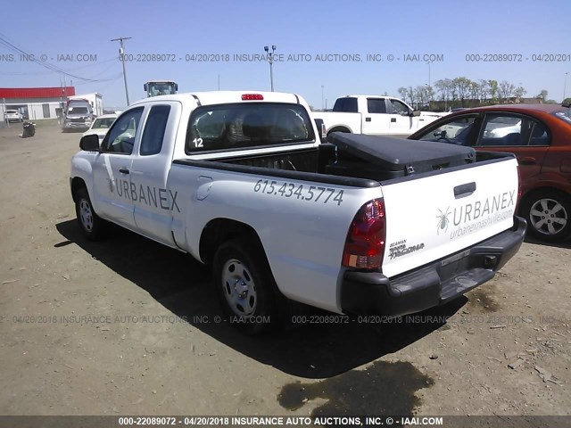 5TFTX4CN3FX059907 - 2015 TOYOTA TACOMA ACCESS CAB Weiß Foto 3