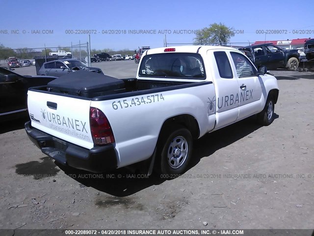 5TFTX4CN3FX059907 - 2015 TOYOTA TACOMA ACCESS CAB Weiß Foto 4