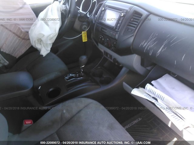 5TFTX4CN3FX059907 - 2015 TOYOTA TACOMA ACCESS CAB Weiß Foto 5