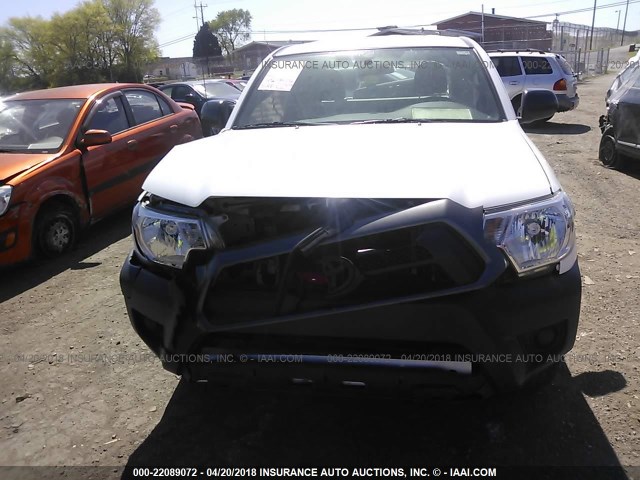 5TFTX4CN3FX059907 - 2015 TOYOTA TACOMA ACCESS CAB Weiß Foto 6