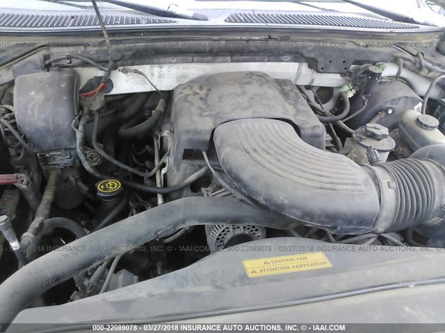 1FTPF27W5XKA63161 - 1999 FORD F250 WHITE photo 10