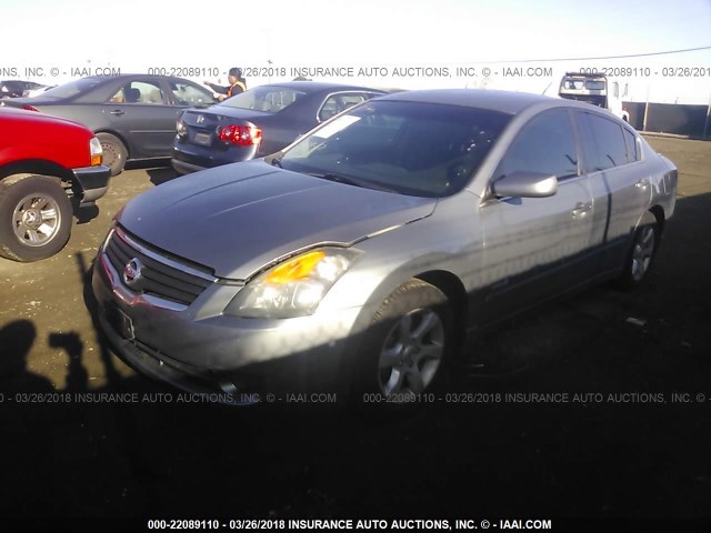 1N4CL21EX7C186087 - 2007 NISSAN ALTIMA HYBRID SILVER photo 2