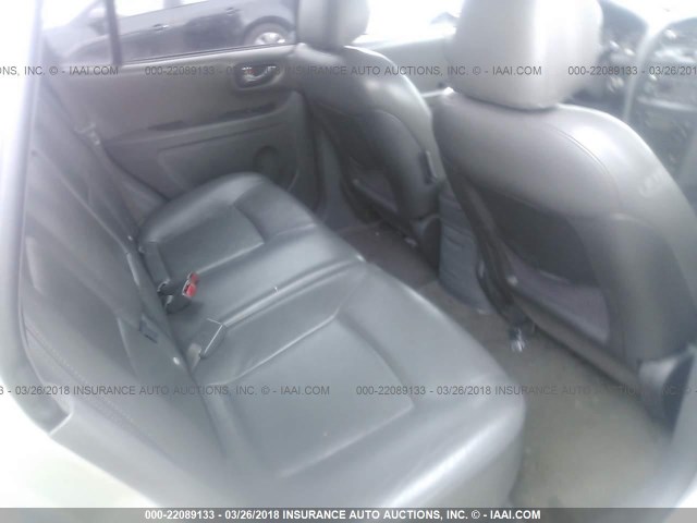 KM8SC73E34U852885 - 2004 HYUNDAI SANTA FE GLS/LX SILVER photo 8