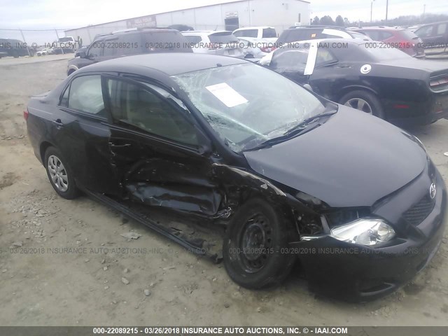 JTDBL40E79J007120 - 2009 TOYOTA COROLLA LE/XLE BLACK photo 6