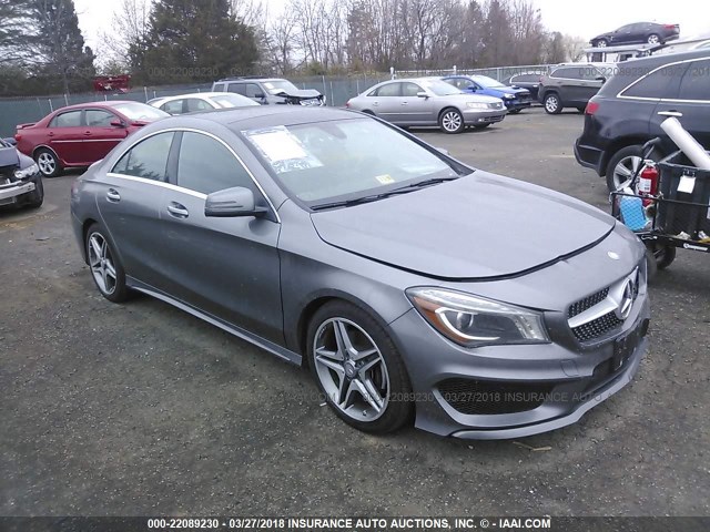 WDDSJ4GB9FN250858 - 2015 MERCEDES-BENZ CLA 250 4MATIC GRAY photo 1