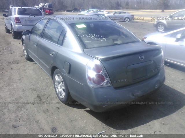 1N4AL11D76N304124 - 2006 NISSAN ALTIMA S/SL GREEN photo 3