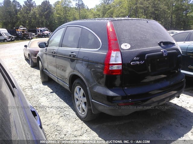 5J6RE4H49BL030598 - 2011 HONDA CR-V SE BLACK photo 3