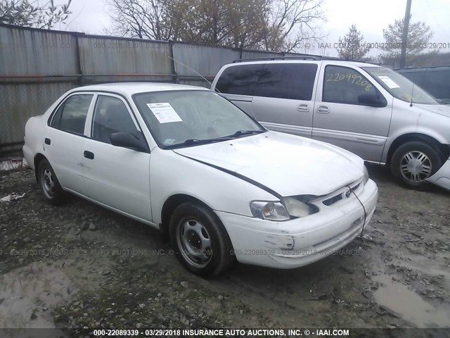 2T1BR12E6XC111679 - 1999 TOYOTA COROLLA VE/CE/LE WHITE photo 1