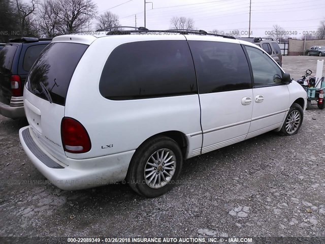 1C4GP54L6YB706367 - 2000 CHRYSLER TOWN & COUNTRY LXI WHITE photo 4