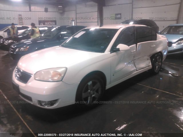 1G1ZU53876F137915 - 2006 CHEVROLET MALIBU LTZ 白色 照片 2